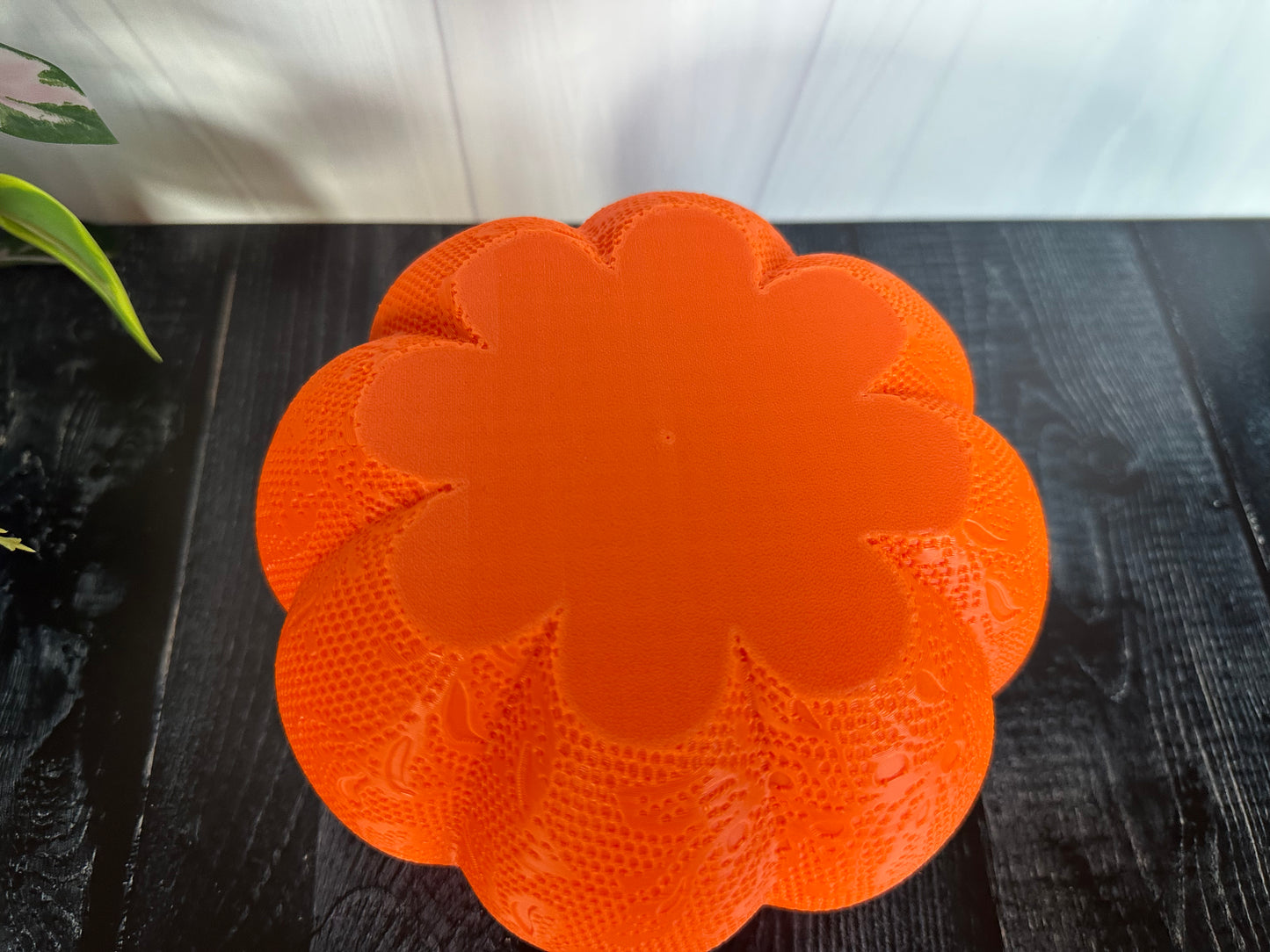 Lace Pattern Pumpkin Planter