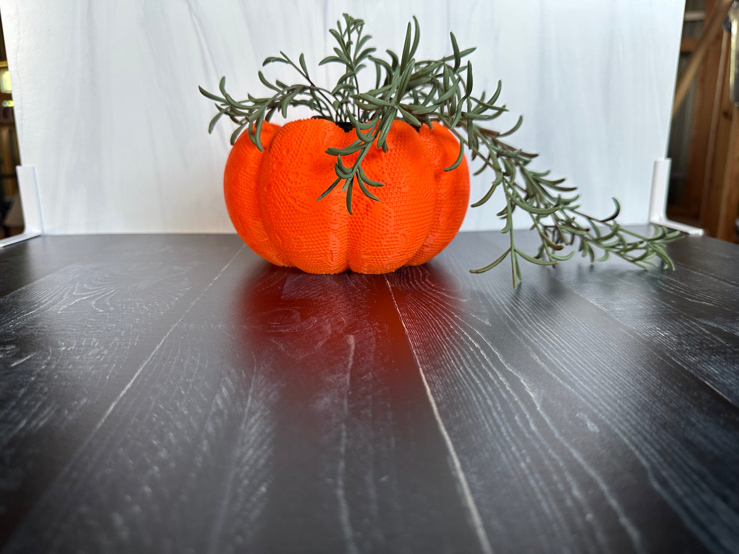 Lace Pattern Pumpkin Planter