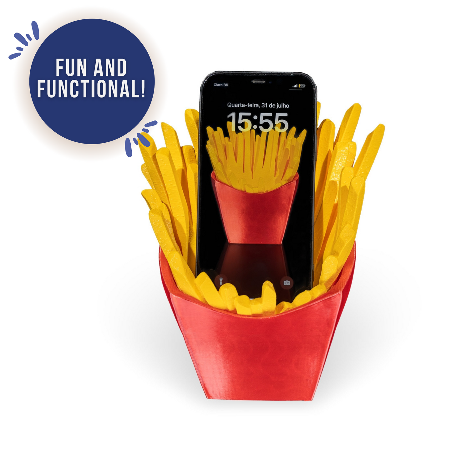 Fast Food Fries Phone Holder