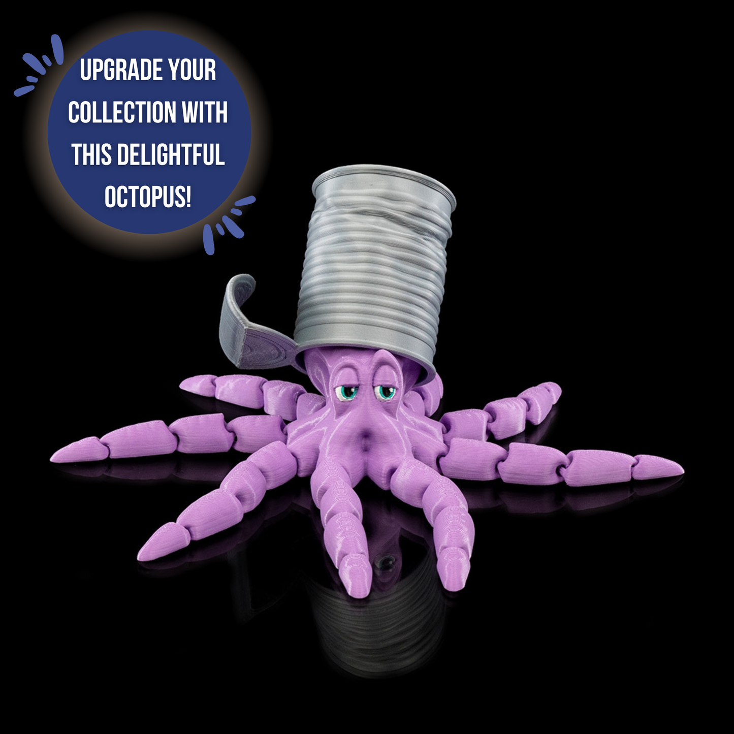 Octopus with Can Collectible/Toy