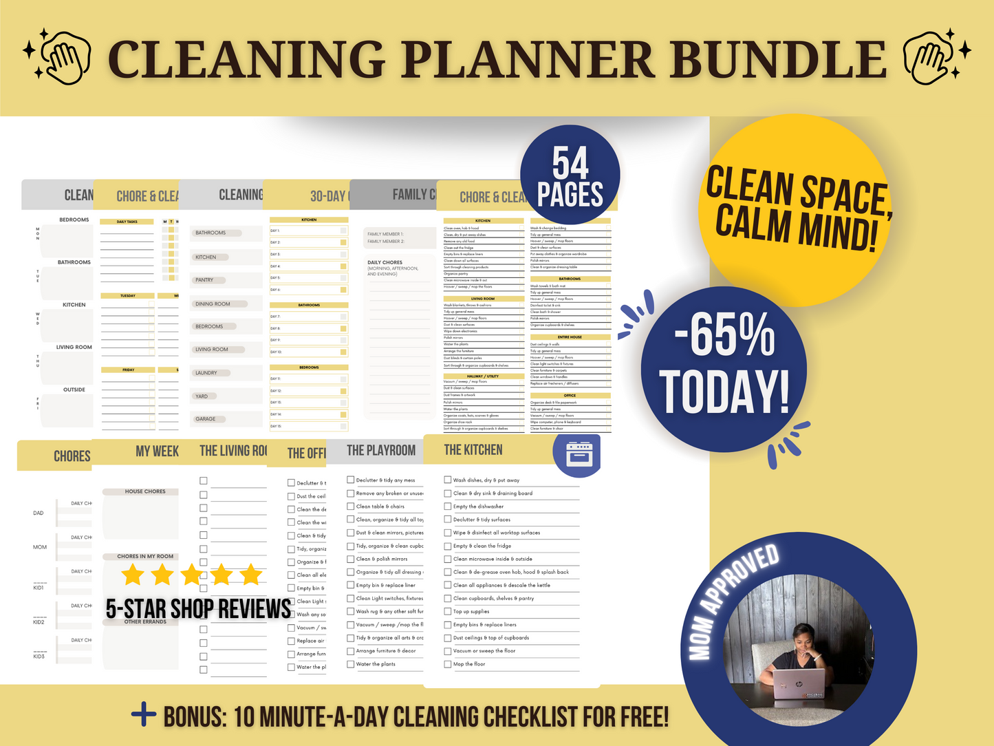 Cleaning organizer