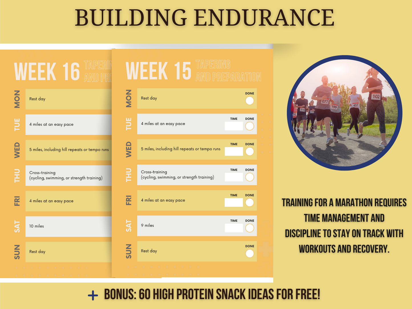 Building endurance