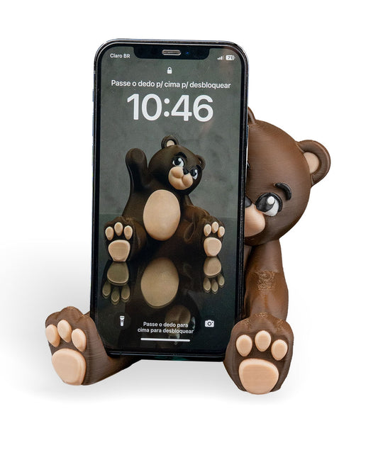 Teddy Bear Phone Holder