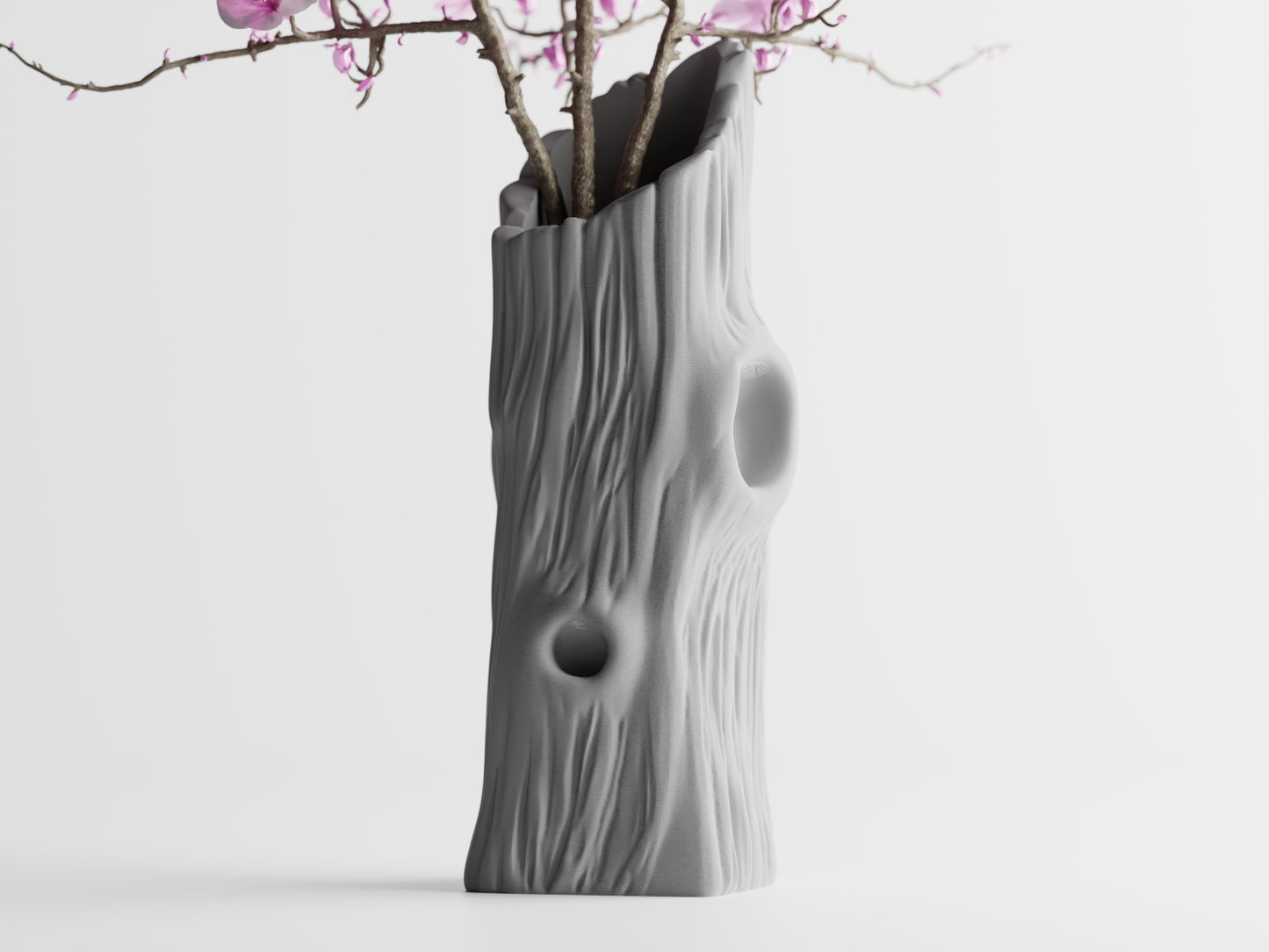 Tree Trunk Planter Centerpiece for Home Wedding Baby Bridal Shower