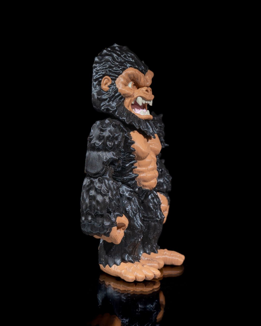 Ape King Articulate Statue