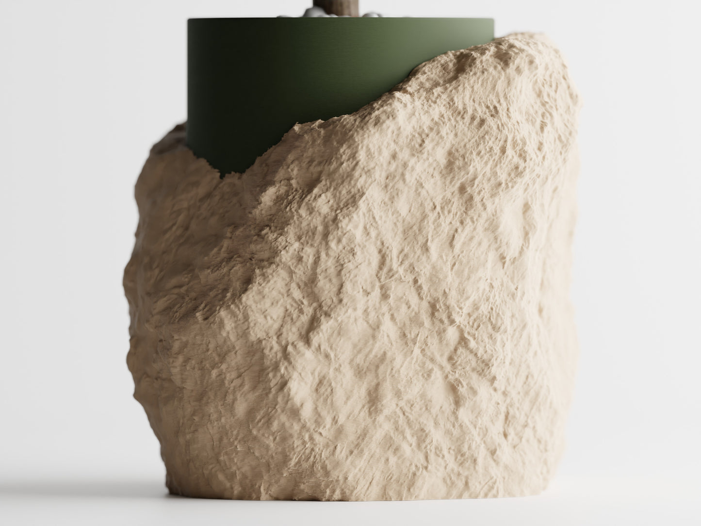 Rock Plant Holder