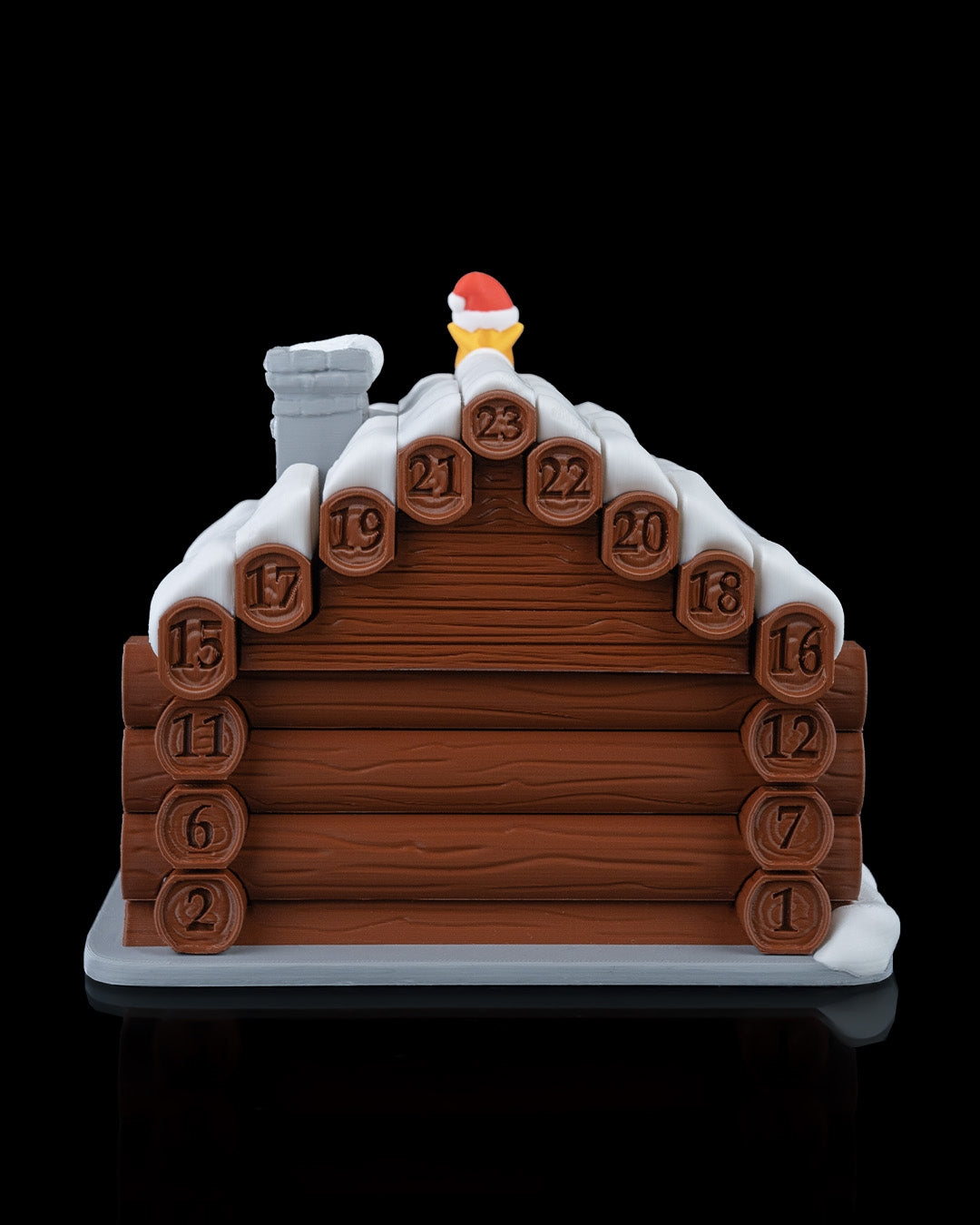 Countdown Calendar Christmas Cabin