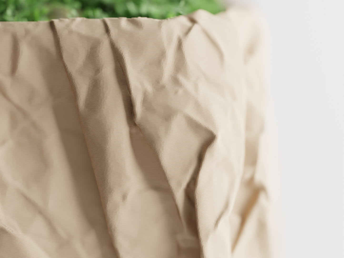 Crumble Paper Planter Pot (Made out of Plastic)